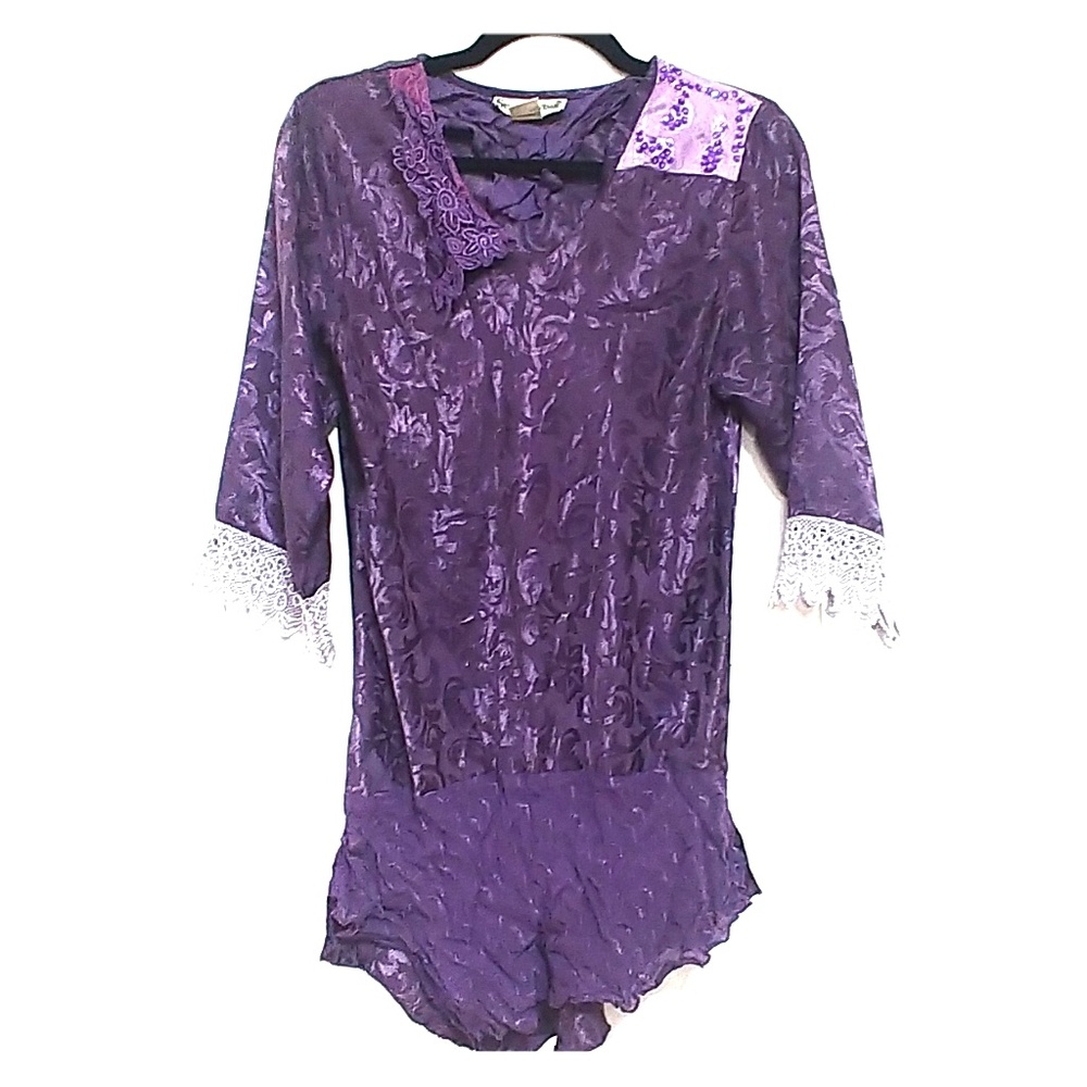 Purple blouse